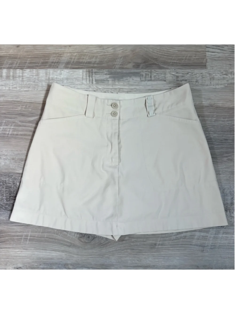 Nike Golf Tour Performance Dri-FIT Beige Skort Size 4 Tennis Athletic Golf